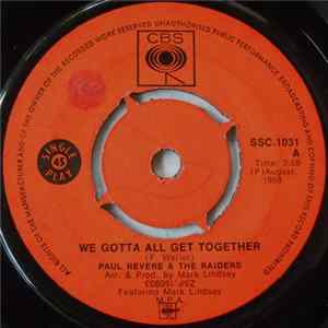 Paul Revere & The Raiders Featuring Mark Lindsay - We Gotta All Get Together FLAC