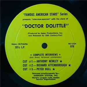 Dick Strout - "Famous American Stars" Series Presents "Interview-Specials" With The Stars Of "Doctor Dolittle" FLAC