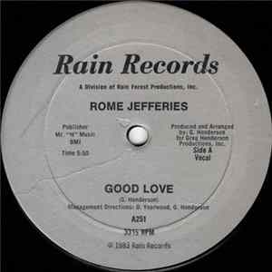 Rome Jefferies - Good Love FLAC
