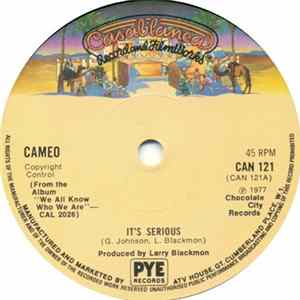 Cameo - It's Serious FLAC