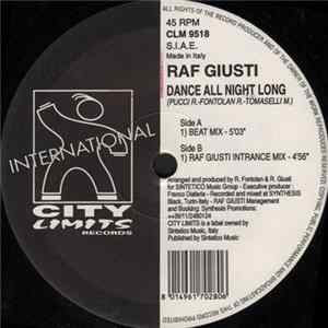 DJ Raf Giusti - Dance All Night Long FLAC
