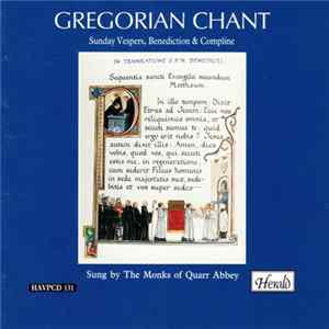 The Monks Of Quarr Abbey - Gregorian Chant: Sunday Vespers, Benediction & Compline FLAC