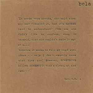 Bela - Rev. C.D. 1 FLAC