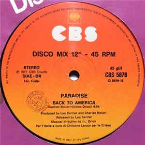 Paradise - Back To America FLAC