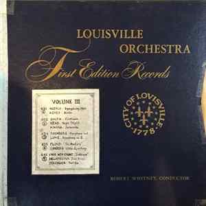 The Louisville Orchestra, Robert Whitney - Louisville Orchestra Commissions Volume III FLAC