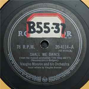 Vaughn Monroe And His Orchestra - Shall We Dance / On Top Of Old Smoky FLAC