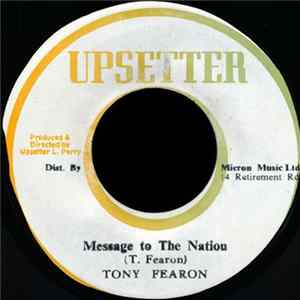 Tony Fearon - Message To The Nation FLAC