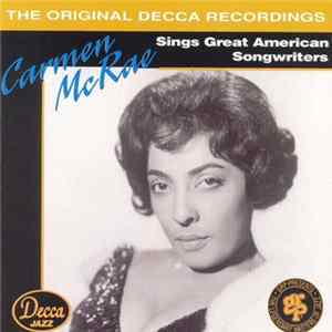 Carmen McRae - Carmen McRae Sings Great American Songwriters FLAC