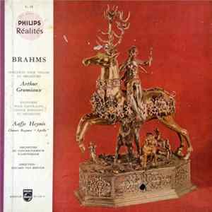 Brahms - Arthur Grumiaux, Aafje Heynis, Orchestre Du Concertgebouw D'Amsterdam, Eduard van Beinum - Concert Pour Violon Et Orchestre - Rhapsodie Pour Contralto FLAC