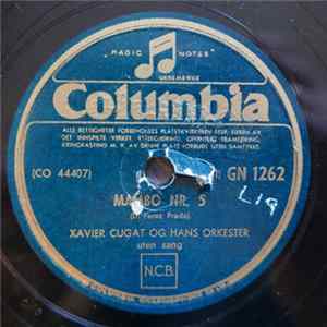 Xavier Cugat Og Hans Orkester - Mambo Nr. 5 / Toca-Tu Samba FLAC