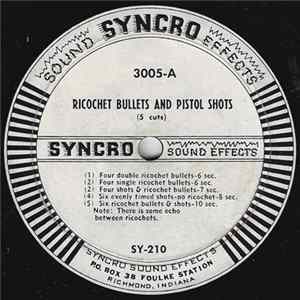 No Artist - Ricochet Bullets And Pistol Shots / 12 Gauge Shotgun Shots Re-Recorded At Half Speed FLAC