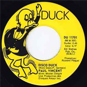Paul Vincent / Disco Duck Symphony - Disco Duck FLAC