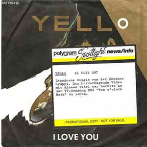 Yello - I Love You FLAC