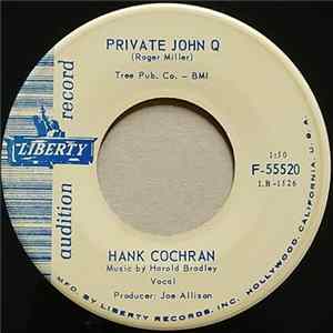 Hank Cochran - Private John Q FLAC