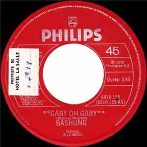 Bashung - Gaby Oh! Gaby FLAC