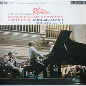 Sviatoslav Richter, Munch, Boston Symphony / Beethoven - Concerto No. 1 / Sonata Op. 54 FLAC