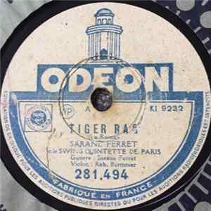 Sarane Ferret Et Le Swing Quintette De Paris - Tiger Rag / Deux Guitares FLAC