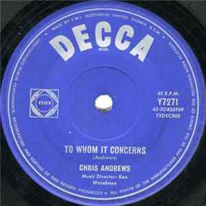 Chris Andrews - To Whom It Concerns FLAC