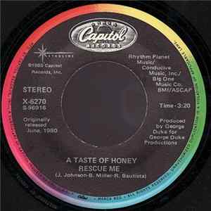 A Taste Of Honey - Boogie Oogie Oogie / Rescue Me FLAC