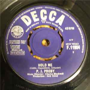 P.J. Proby - Hold Me FLAC
