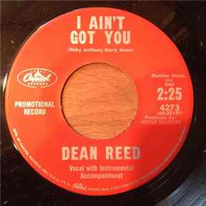 Dean Reed - I Ain't Got You / Our Summer Romance FLAC