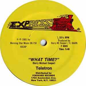Teletron - What Time? FLAC