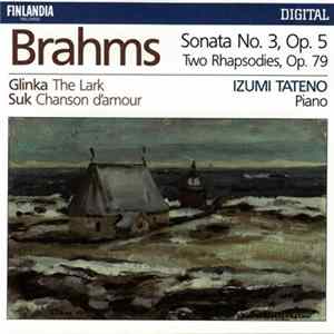 Izumi Tateno - Brahms - Izumi Tateno FLAC