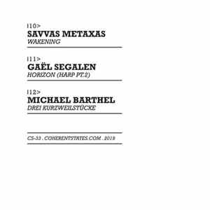 Savvas Metaxas / Gaël Segalen / Michael Barthel - Untitled FLAC