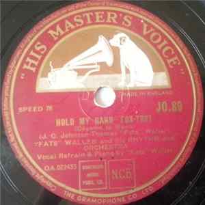 "Fats" Waller And His Rhythm - Hold My Hand / It's The Tune That Counts FLAC