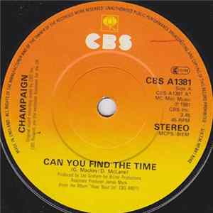 Champaign - Can You Find The Time FLAC