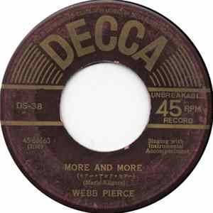 Webb Pierce - More And More FLAC