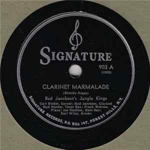 Bud Jacobson's Jungle Kings - Clarinet Marmalade / Opus No. 1, Sans Melody FLAC