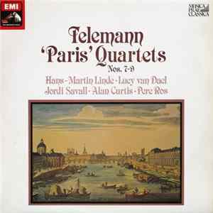 Telemann, Hans-Martin Linde, Lucy van Dael, Jordi Savall, Alan Curtis , Pere Ros - Telemann 'Paris' Quartets Nos 7-9 FLAC