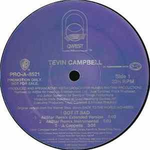 Tevin Campbell - I Got It Bad / I'll Be There FLAC
