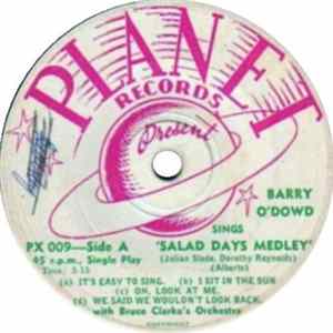 Barry O'Dowd With Bruce Clarke's Orchestra - Salad Days - Medley / White Silver Sands FLAC