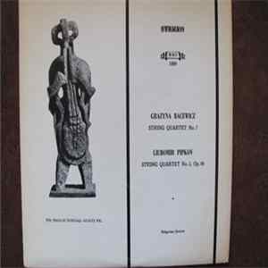 Grazyna Bacewicz, Liubomir Pipkov - Bulgarian Quartet - String Quartet No. 7 / String Quartet No. 3 Op. 66 FLAC