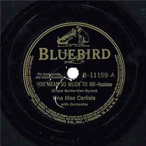 Una Mae Carlisle - You Mean So Much To Me / Oh! I'm Evil FLAC