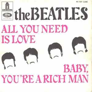 The Beatles - All You Need Is Love / Baby You're A Rich Man FLAC
