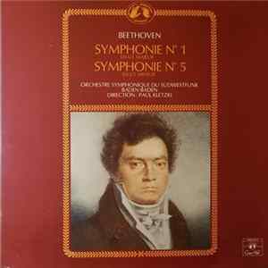 Beethoven, Orchestre Symphonique Du Sudwestfunk Baden Baden, Paul Kletzki - Symphonie 1 En Ut Majeur, Symphonie 5 En Ut Mineur FLAC