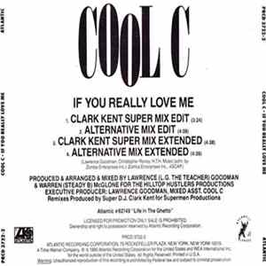 Cool C - If You Really Love Me FLAC