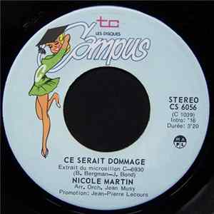 Nicole Martin - Ce Serait Dommage FLAC