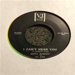 Betty Everett - I Can't Hear You FLAC