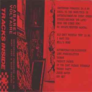 Cabaret Voltaire - Amsterdam Paradiso 24.9.80 / OGWT 1985 / Rare Tracks FLAC