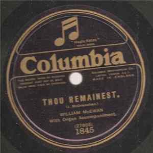 William McEwan - Thou Remainest / All Hail, Immanuel FLAC