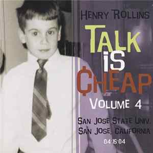 Henry Rollins - Talk Is Cheap, Vol. 4 FLAC