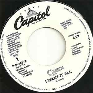Queen - I Want It All FLAC