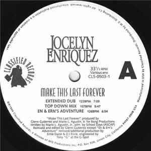Jocelyn Enriquez - Make This Last Forever FLAC