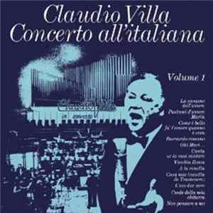 Claudio Villa - Concerto All'Italiana Volume 1 FLAC