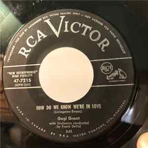Gogi Grant - How Do We Know We're In Love FLAC