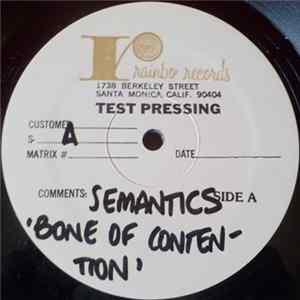 Semantics - Bone Of Contention FLAC